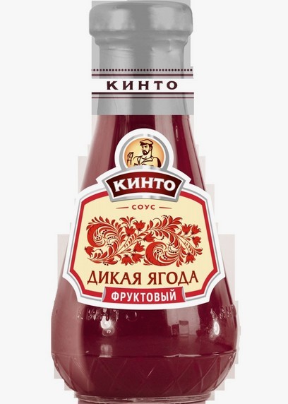 Кинто соус фруктовый Дикая ягода, 305 гр. 